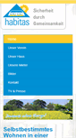 Mobile Screenshot of habitas-stormarn.de